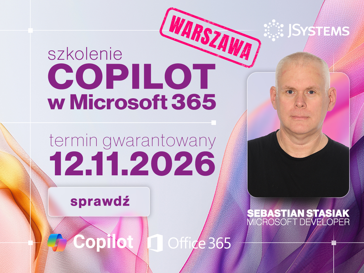 Szkolenie Microsoft 365 Copilot stacjonarnie w Warszawie