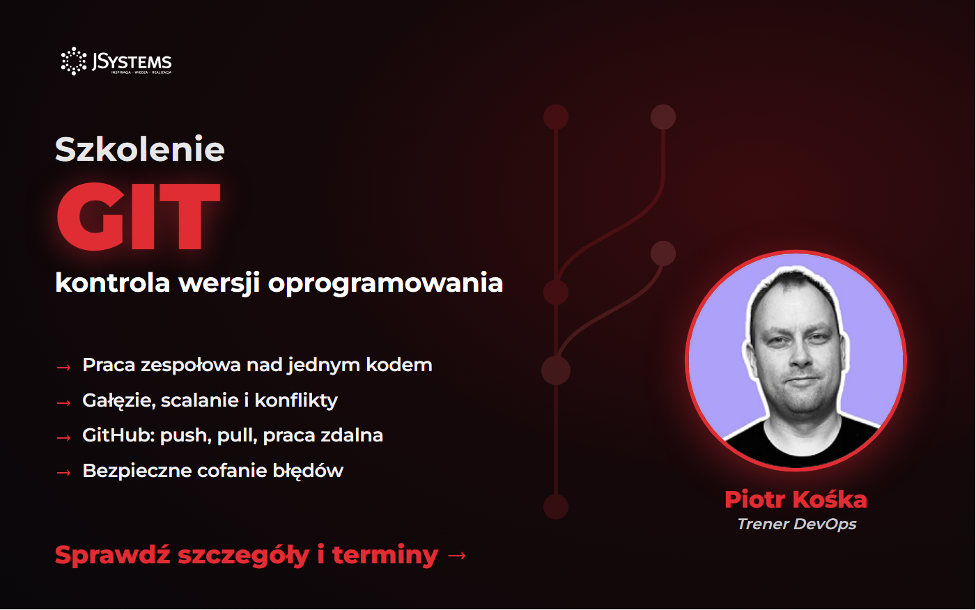 Szkolenie GIT - kontrola wersji oprogramowania