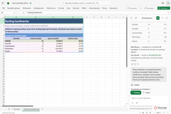 Zrzut z lekcji: Copilot w Excel