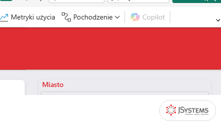Powiadomienie Przypięto do pulpitu nawigacyjnego w usłudze Power BI z przyciskami Utwórz układ mobilny i Przejdź do pulpitu nawigacyjnego