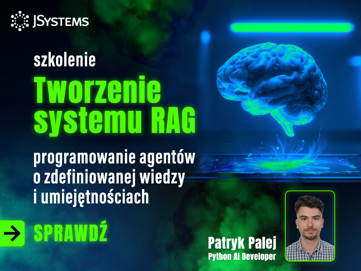 Szkolenie RAG - Tworzenie systemu RAG (LangChain + LLM OpenAI) w JSystems